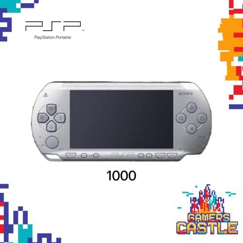 PSP بدون كرتون مستعمل (رمادي) موديل 1000