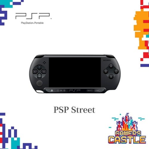 PSP Street مستعمل بدون كرتون (اسود) 8g