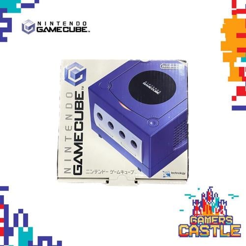 جهاز قيم كيوب بالكرتون (لون بنفسجي) (Game Cube)