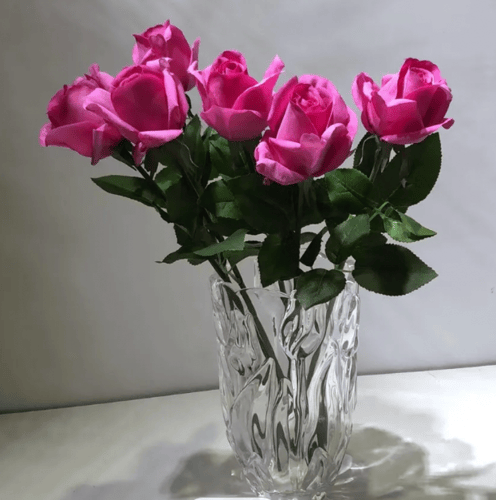 روز صناعي ذو ملمس طبيعي -متعدد الالوان