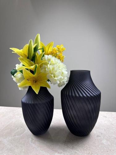 مزهرية زجاجية