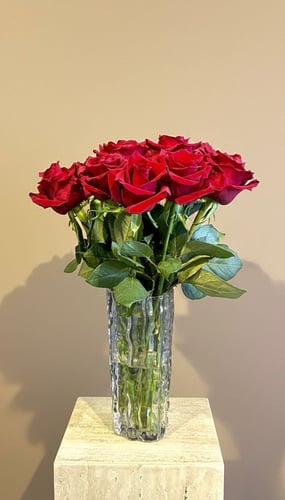 فازة ورد طبيعي