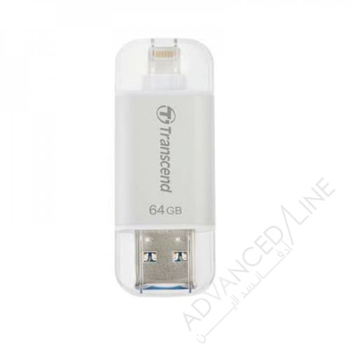 Transcend iPhone Flash Drive – 64GB, White