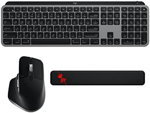 Logitech MX Keys Advanced Wireless Keyboard and MX...