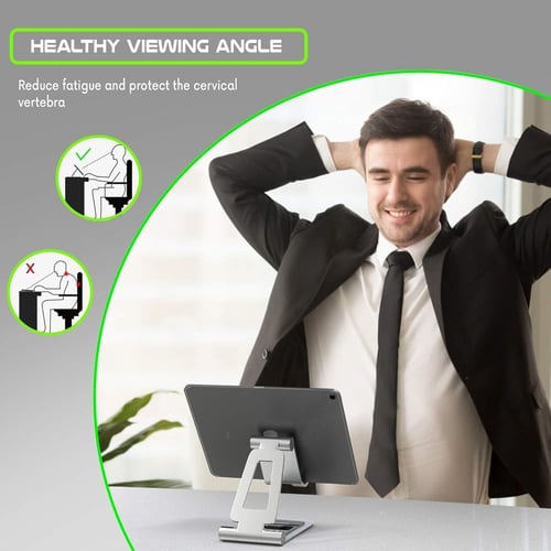 SMAPRO Adjustable iPad Stand – Compatible with iPa...