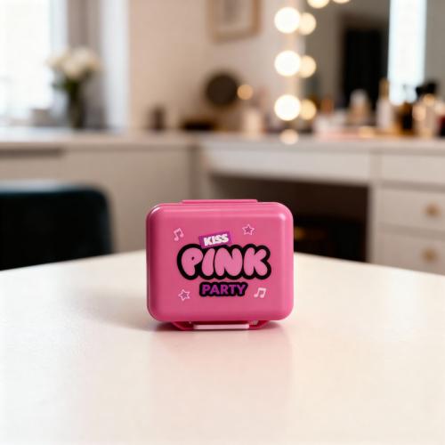 صندوق منظم أسبوعمن سلسلة بينك بيري - وردي