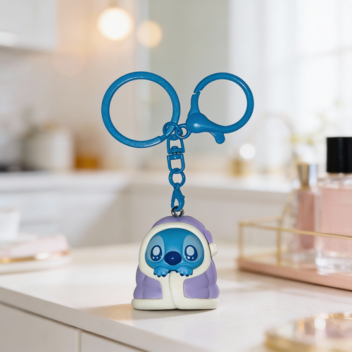 ميدالية مفاتيح ثلاثية الأبعاد من تشكيلة ستيتش عانق...