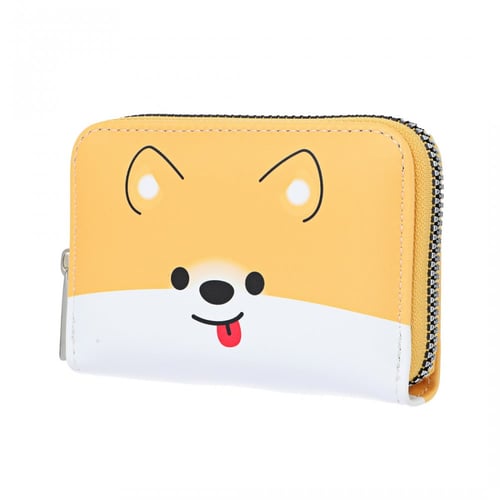 محفظة نقود معدنية بسحاب من سلسلة وجوه الحيوانات -...