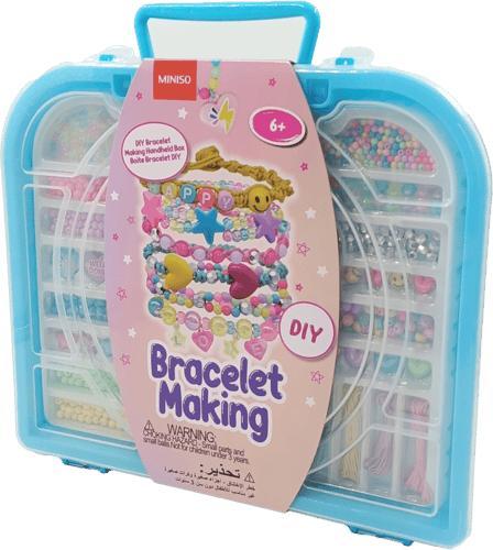 صندوق الخرز لصنع الأساور اليدوية