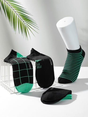 جوارب رجال - 4 زوج - مقاس 40 - 44