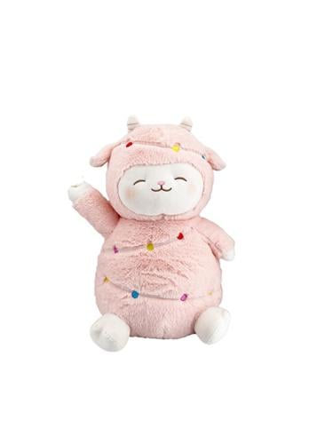 لعبة خروف محشوة بحجم 25 سم من سلسلة ميني فاميلي -أ...