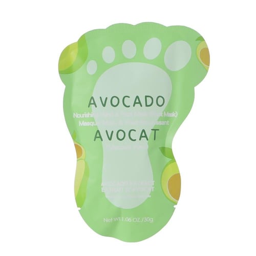 قناع مغذي للقدمين بالأفوكادو - قناع القدم