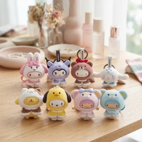 صندوق مفاجآت قلادة من مجموعة هيلو كيتي والأصدقاء -...