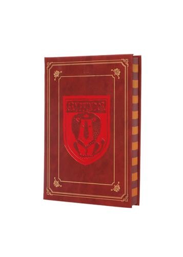 دفتر جريفندور بغلاف مقوى من جلد PU بحواف مخططة من...