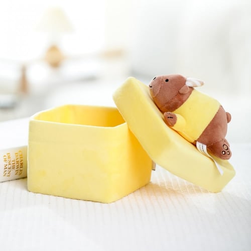 صندوق هدايا بغطاء دمية الدب شهاب من سلسلة الدببة ا...