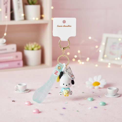 ميدالية مفاتيح من مجموعة سانريو - هيلو كيتي