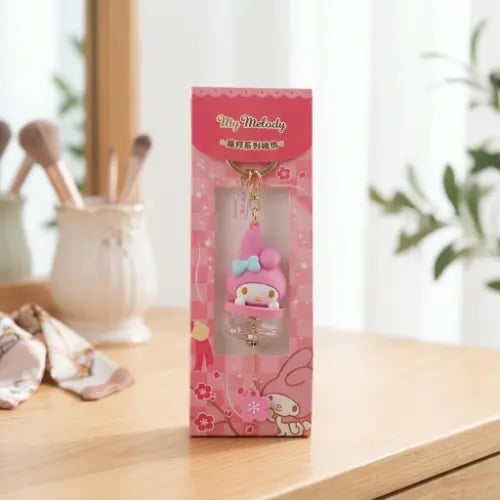 سلسلة مفاتيح على شكل جرس لشخصيات سانريو