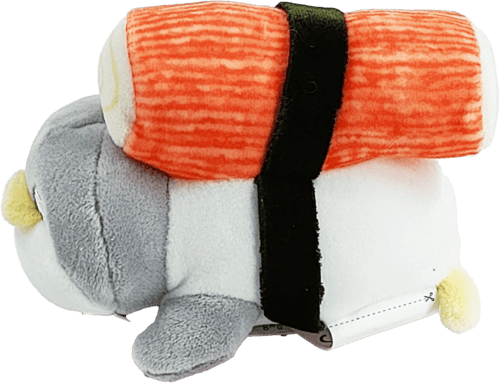 لعبة محشوة بحجم 10 سم من سلسلة السوشي ميني فاميلي