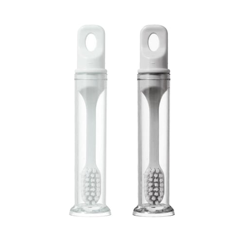 فرشاة أسنان بشعيرات ناعمة 2 قطعة