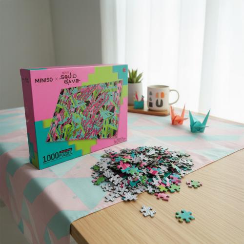 لعبة تركيبات بازل 1000 قطعة من مجموعة لعبة الحبار