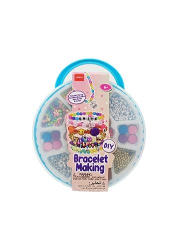 صندوق الخرز الدائري لصنع الأساور اليدوية