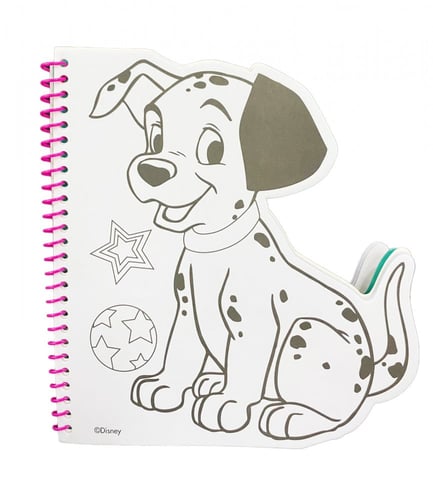 دفتر تلوين مع 6 اقلام تلوين من ديزني انيمالز - دال...