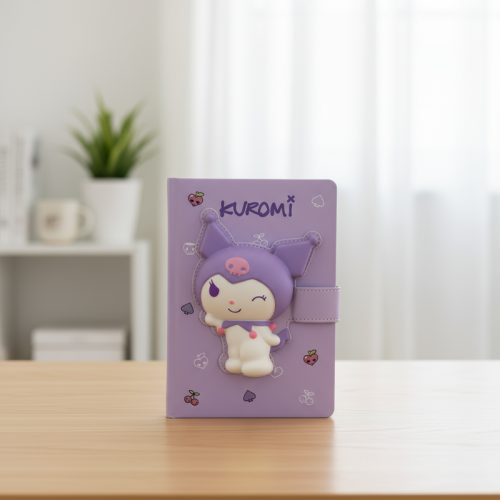 دفتر A5 بغلاف بارز ثلاثي الأبعاد من من مجموعة سانر...