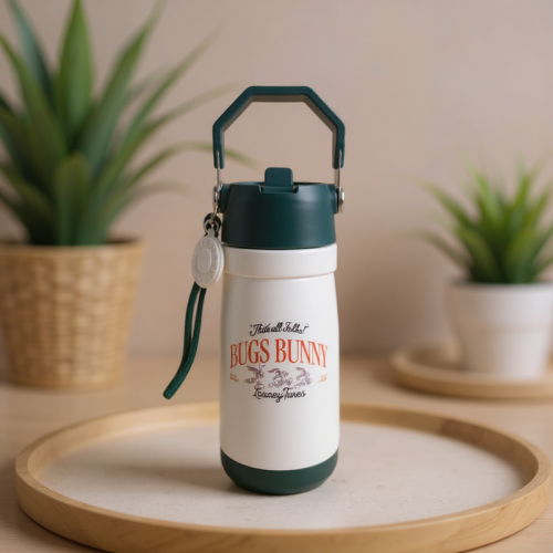 مطارة معزولة بمقبض من سلسلة باغز باني - 550 مل