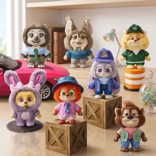 صندوق مفاجآت ديزني زوتوبيا دايلي لايف من القطيفة ا...