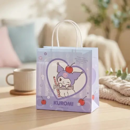 حقيبة هدايا متوسطة من مجموعة كورومي صيف ملون