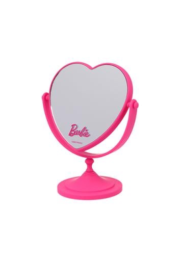 مرآة مزدوجة الجوانب على شكل قلب من مجموعة باربي شا...