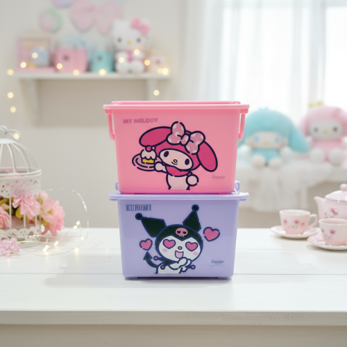 صندوق تخزين من مجموعة سانريو - ماي ميلودي وكورومي...