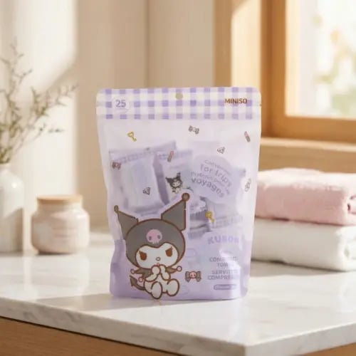 مناشف مضغوطة كورومي - 25 قطعة