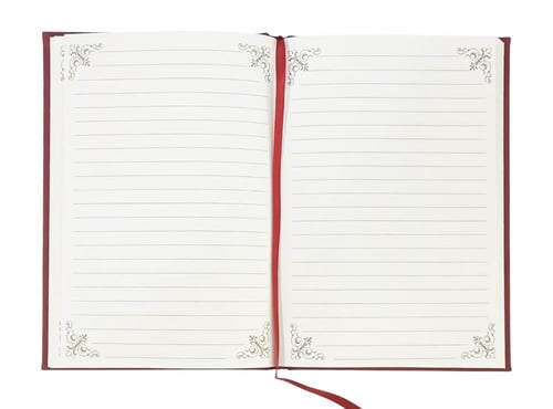 دفتر بغلاف مقوى من جلد PU بنقش جريفندور بحجم A5 من...