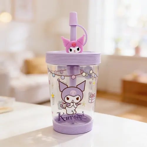 زجاجة مياه سانريو المحمولة 535 مل - أرجواني