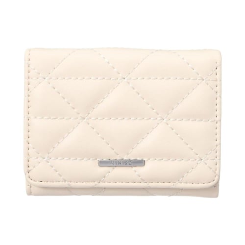 محفظة نسائية ثلاثية الطيات بحجم 11سم*8سم*2سم - بيج...