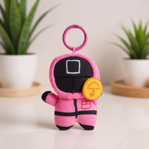 ميدالية دمية الحارس الأحمر من مجموعة لعبة الحبار ح...