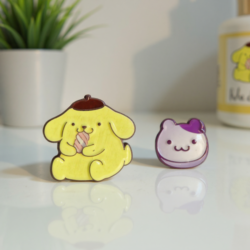 شارات معدنية من مجموعة سانريو هيلو كيتي والأصدقاء...