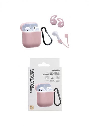 حافظة سماعات ايربودز واقية مع اكسسوارات اضافية - و...