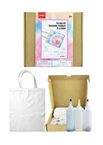 حقيبة تسوق مع الوان تلوين على الحقيبة