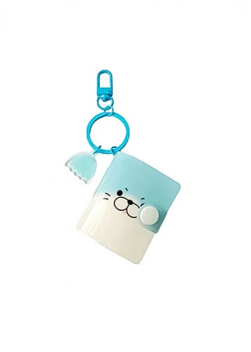 ميدالية مفاتيح شكل دفتر من مجموعة أوجه الحيوانات