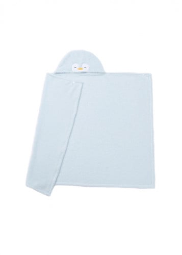 بطانية البطريق مع القبعة - 120x90 سم