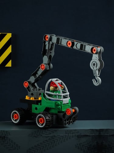 لعبة أطفال تركيبات - كرين 20 قطعة - 13x18 سم