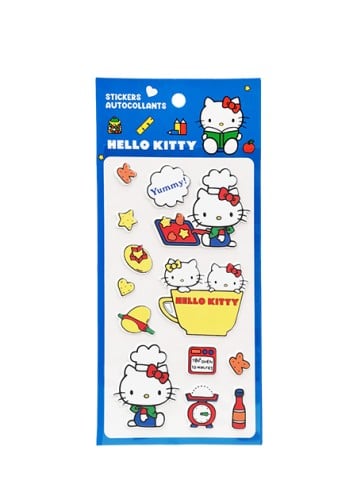 ملصقات من سلسلة هيلو كيتي - فن سكول سيزون - B