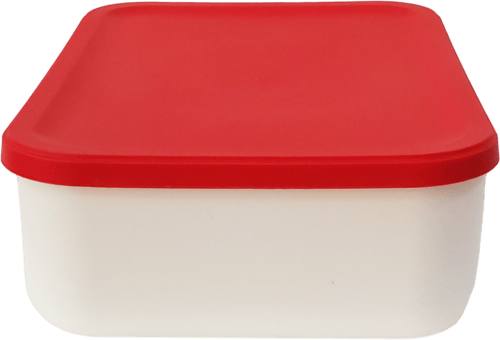 صندوق تخزين مع غطاء من سلسلة هيلو كيتي ابل - حجم ص...