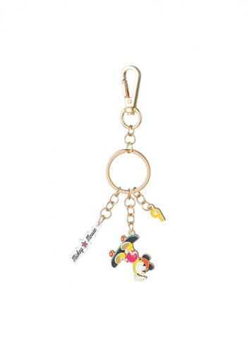 ميدالية مفاتيح معدنية من سلسلة ميكي ماوس الرياضية...