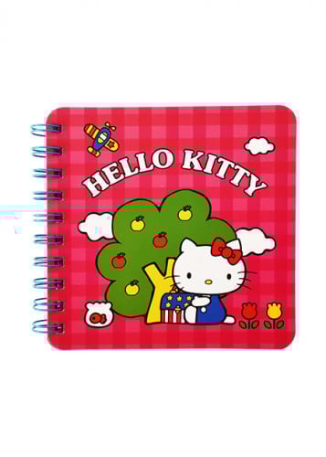 دفتر سلك بشخصية هيلو كيتي - 80 ورقة