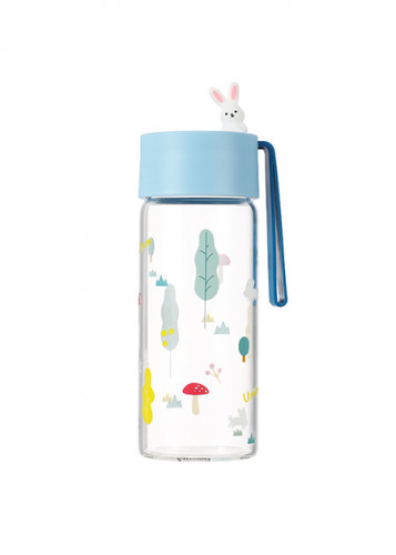 مطارة زجاج 300مل - ازرق