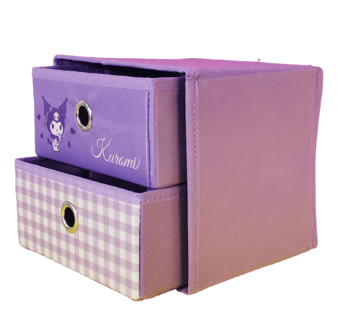 منظم بدرجين بتصميم شخصية كورومي- 18×20 سم