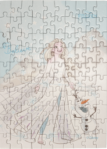 لعبة تركيب او بزل 100 قطعة من مجموعة ديزني فروزن